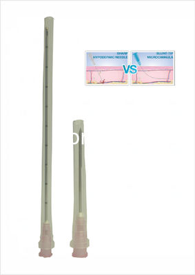 China 50pcs 18G 21G 22G 23G 25G 27G 30G Disposable Puncture Needle Hyaluronic Acid Facial Body Filler Ce Micro Blunt Tip Cannu supplier