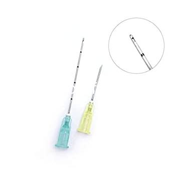 China Best 25g 70mm disposable blunt tip micro cannula for injectable buttock injection hyaluronic acid canula blunt supplier