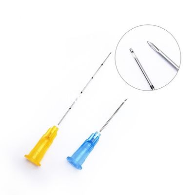 China Alta qualidade coreia fina micro agulha sem corte canula 14g 90mm ponta sem corte cânula agulha para enchimento hialurôn supplier