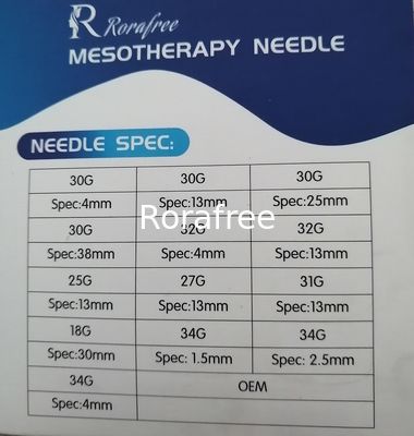 Hypodermic Needles 32G 4MM Disposable Meso Needles 10Pcs/Bag Hypodermic Needles 32G 4MM Disposable Meso Needles supplier