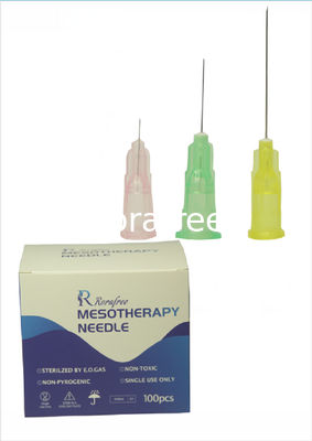 10pcs/Bag High-Quality Medical Sterile Hypodermic Needle Sharp Smooth Painless Stainless Steel Fine Mesotherapy Needle supplier