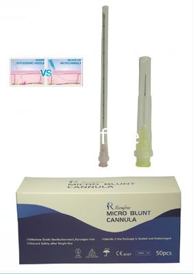 Medical Blunt Tip Micro Cannula Cosmetic Needle 30g 25mm supplier