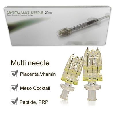 Beauty Microneedle Roller Meso Microneedles 5 Pins Crystal Multi Needles supplier