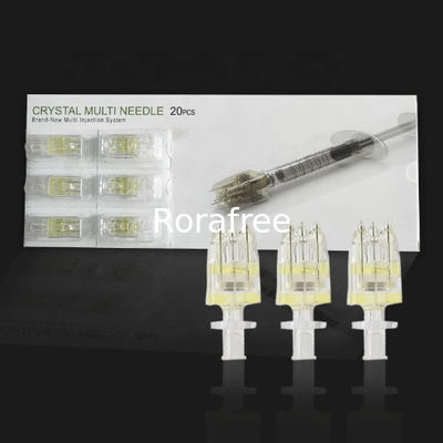 Korea Crystal Multi Needle 5Pin Pinhead Mesotherapy multi-needle Injector MesoTherapy 5 Tip Needle For Beauty Facial Ski supplier