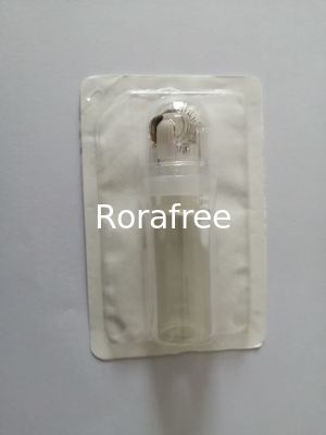 Derma Roller System 64 Pin HR64 Hydra Stamp Titanium Microneedle Serum Applicator with Gold Needle Tips for Facial Skin supplier