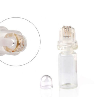 Derma Roller System 64 Pin HR64 Hydra Stamp Titanium Microneedle Serum Applicator with Gold Needle Tips for Facial Skin supplier