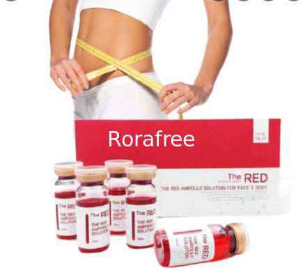 Fat Dissolving Burning Freezing Acid Injections The Red Ampoule Slimming Solution supplier
