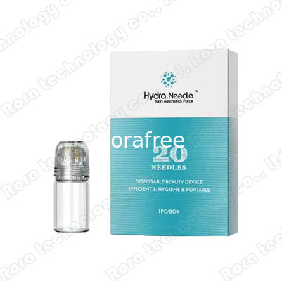 Hydra Micro Needle Titanium Tips Derma Needles Skin Care Anti Aging Whiten Bottle Stamp Serum Injection Reusable 20 Pin supplier