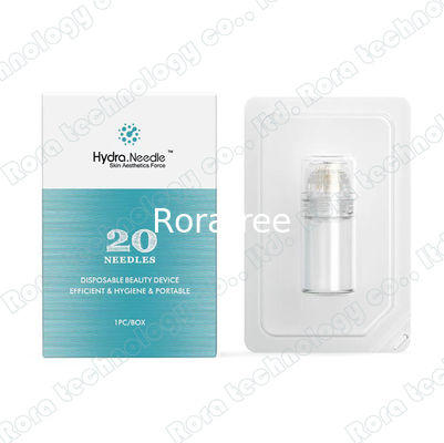 Hydra Micro Needle Titanium Tips Derma Needles Skin Care Anti Aging Whiten Bottle Stamp Serum Injection Reusable 20 Pin supplier