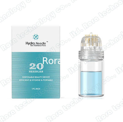 Hydra Micro Needle Titanium Tips Derma Needles Skin Care Anti Aging Whiten Bottle Stamp Serum Injection Reusable 20 Pin supplier