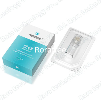 Hydra Micro Needle Titanium Tips Derma Needles Skin Care Anti Aging Whiten Bottle Stamp Serum Injection Reusable 20 Pin supplier