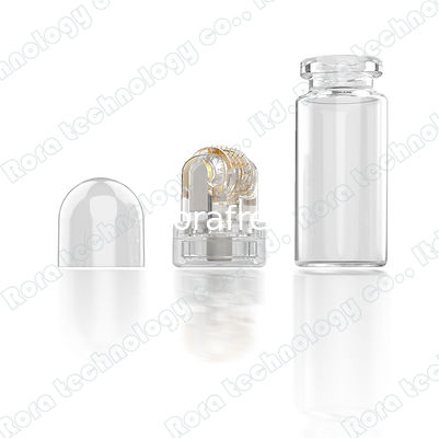 10pcs Hydra Roller 64 Pin Needle Skin Aesthetics Force Gold Tips Titanium Derma Micro Needle Rollers For Hyaluronic A supplier