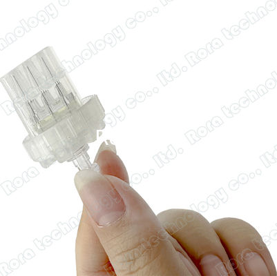 9 pins Disposable Injection pinhead for meso gun, Negative Pressure Cartridge Needles Tip for EZ Vacuum Mesotherapy maso supplier