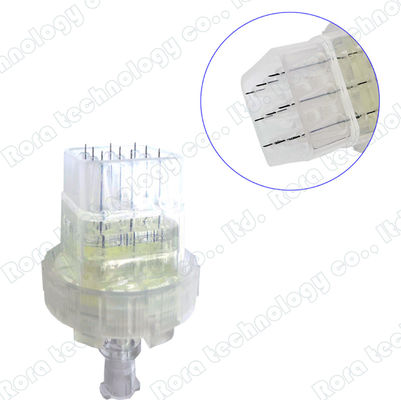 9 pins Disposable Injection pinhead for meso gun, Negative Pressure Cartridge Needles Tip for EZ Vacuum Mesotherapy maso supplier