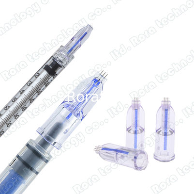 3 Pins Nanosoft Microneedles Hyaluronic Acid Filler Injection Beauty Micro Needle Mesotherapy For Neck,Eyes With Anti Ag supplier