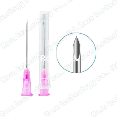 Korea Sterile Tip Pierce Syringe Injection Painless Small Needle Beauty Hypodermic Needle Smooth Mesotherapy Needle For supplier