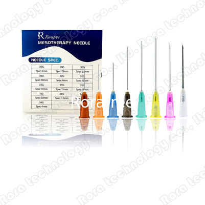 Korea Sterile Tip Pierce Syringe Injection Painless Small Needle Beauty Hypodermic Needle Smooth Mesotherapy Needle For supplier