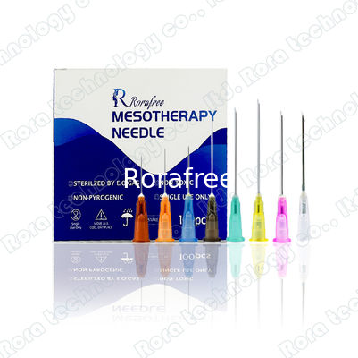 Korea Sterile Tip Pierce Syringe Injection Painless Small Needle Beauty Hypodermic Needle Smooth Mesotherapy Needle For supplier