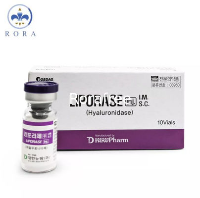 Korea Liporase Hyaluronidase Dissolves Hyaluronic Acid, Facial Dermal Hyaluronidase for Injection to Buy supplier