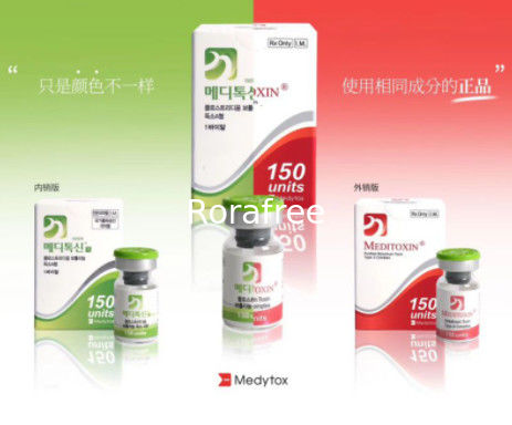 Meditoxin 100iu 100u 200iu 200u Nabota Botulax Injection supplier