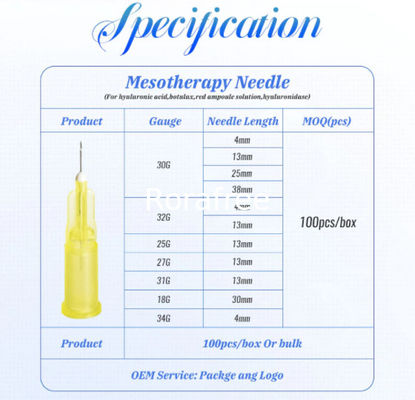 Disposable Sterile CE Certificated Syringe Hypodermic Needle supplier