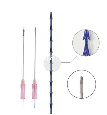 Stable Absorbable Korea Barbed 4D Cog W Blunt Pcl Pdo Thread for Cheek Lifting Body Tightening supplier