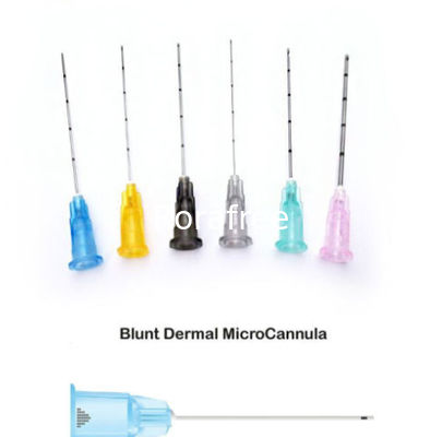 Dermal Filler Blunt Tip Microcannula Sterilized Filler Cannula Needle supplier