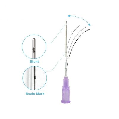 TOP Selling Micro Cannula 18g 21g 22g 23g 25g 27g 30g Disposable Medical Safety Blunt Tip Injection Needle supplier