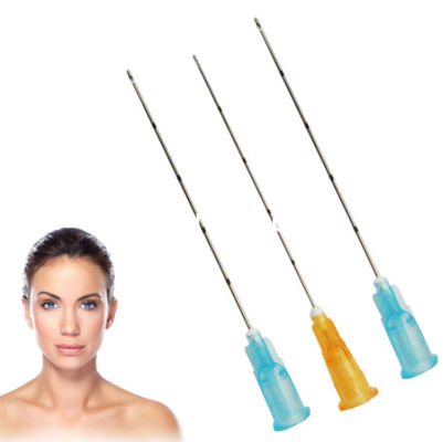 Dermal Filler Blunt Tip Microcannula Sterilized Filler Cannula Needle supplier