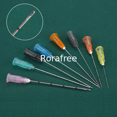 Beauty Cosmetic Needle Hyaluronic Acid Lip Filler Injectable Micro Cannula Needle supplier