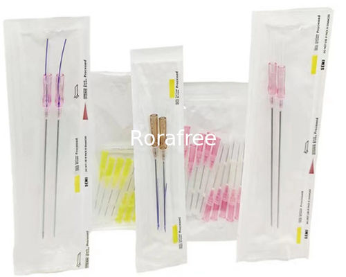 Dermal Filler Blunt Tip Microcannula Sterilized Filler Cannula Needle supplier
