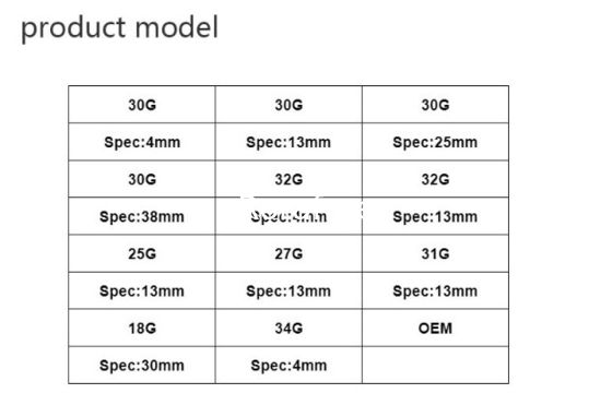 Hypodermic Needle High Precision Liquid Syringe Dispenser Painless Small Mesotherapy Needle supplier