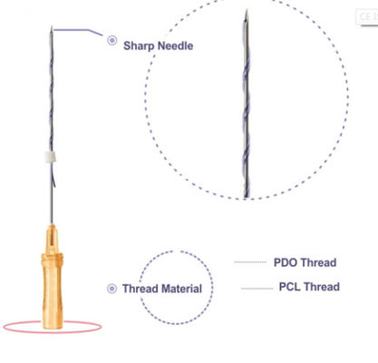 Wholesale Price CE Supplier Anti Wrinkle Mono Thread Lifting Face Neck Body Pdo Lifting Thread supplier